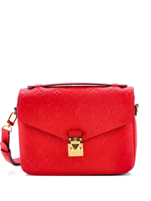 Louis Vuitton Pre-Owned Pochette Metis Monogram Empreinte Leather crossbody bag Red DMLPTQ2X1VBGZ3TD