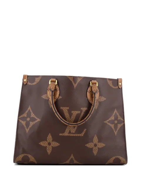 Louis Vuitton Pre-Owned OnTheGo Reverse Monogram Giant MM tote bag Brown RCOIHJXI7FIKVHAJ