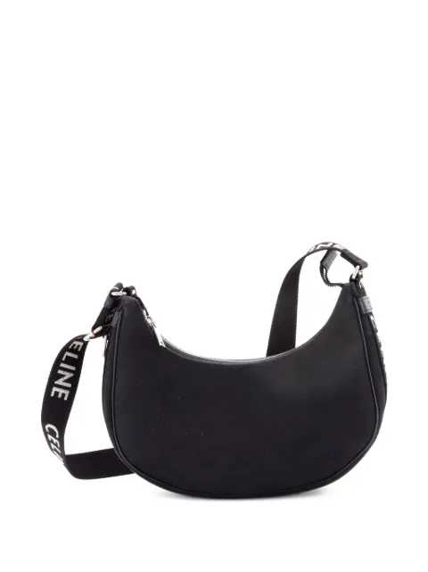 Celine Pre-Owned Ava Shoulder Bag Triomphe Canvas crossbody bag Black 1LHUN64E451UZE4Q