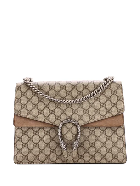 Gucci Pre-Owned Dionysus Bag GG Coated Canvas Medium shoulder bag Brown SUZD63SSGNFP986I