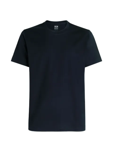 Boggi Milano pima cotton jersey T-shirt Blue BO24C005801