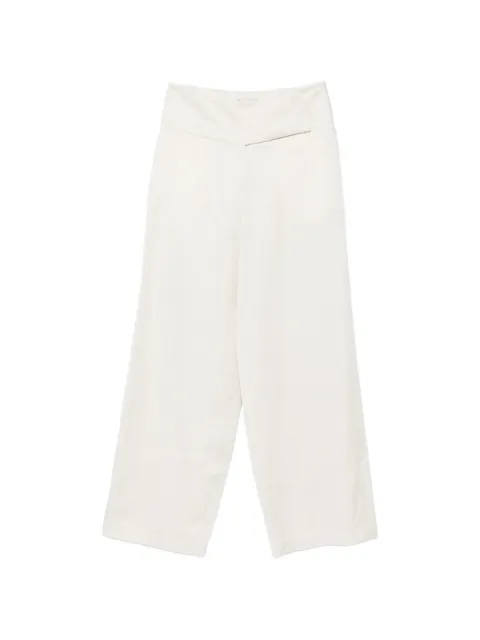 Alysi wide-leg trousers Neutrals 116104P6062