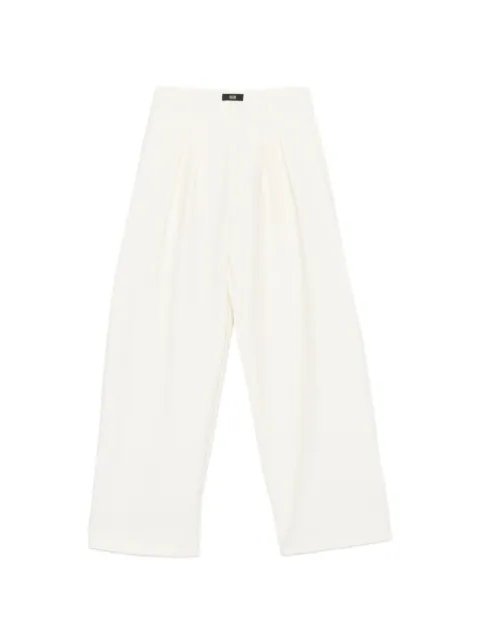 Eleh pleated palazzo pants Neutrals SS260373