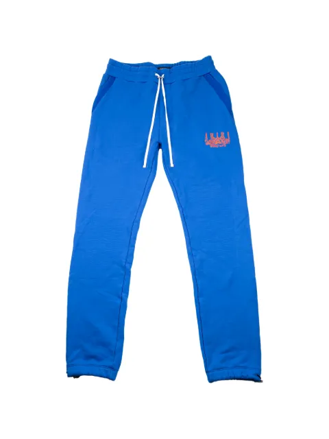 AMIRI drawstring track pants Blue MJSP022499