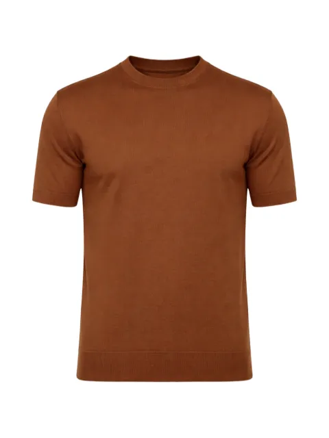 Zegna short-sleeve T-shirt Brown UDC90A7C10