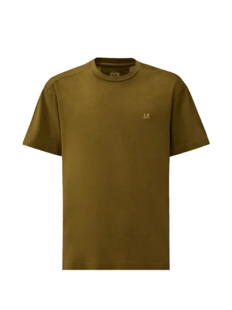 C.P. Company logo cotton T-shirt Green 20CMTS192A110643P644