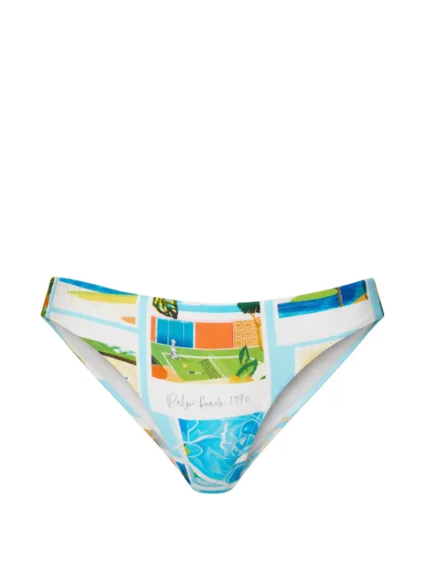 Seafolly patterned hipster bikini White 40473237