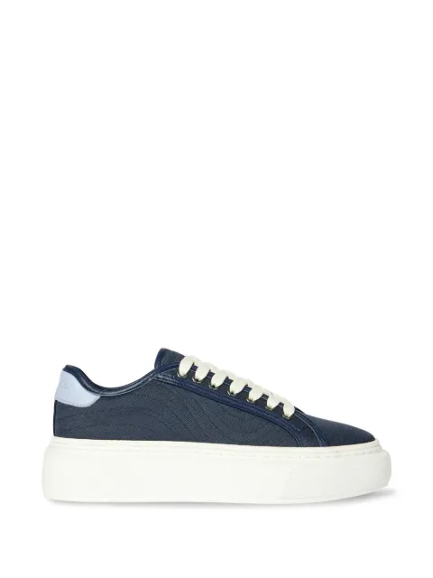 Paul Smith swirl-effect platform sneakers Blue W1SGUP10UPLY