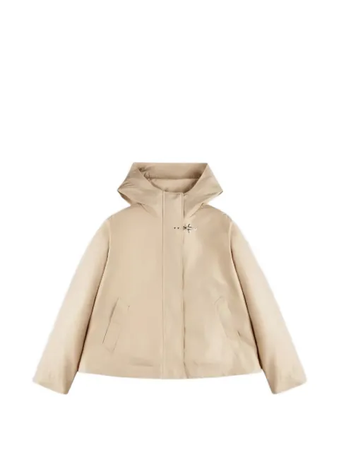 Fay hooded parka coat Neutrals NAW12523260AX