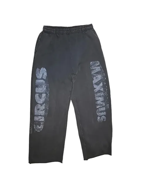 Travis Scott Utopia Circus Maximus elasticated-waistband trousers Black TSUC30