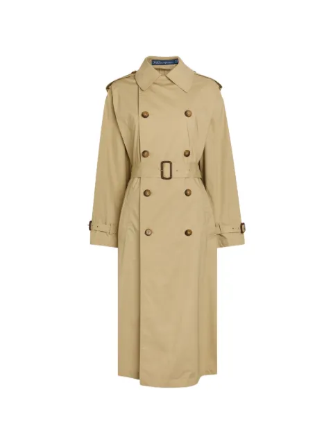 Polo Ralph Lauren double-breasted belted trench coat Neutrals 211A96312001
