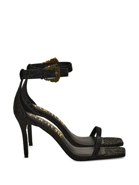 Versace Jeans Couture buckled-strap sandals Black 80VA3S76ZSS84