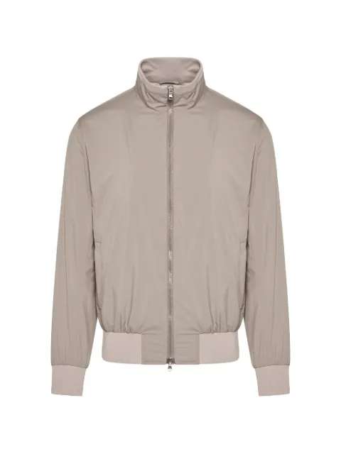 Barba zip bomber jacket Neutrals 442053067