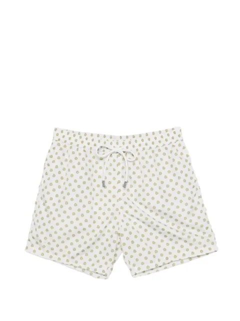 Barba floral-print swim shorts Neutrals 53624