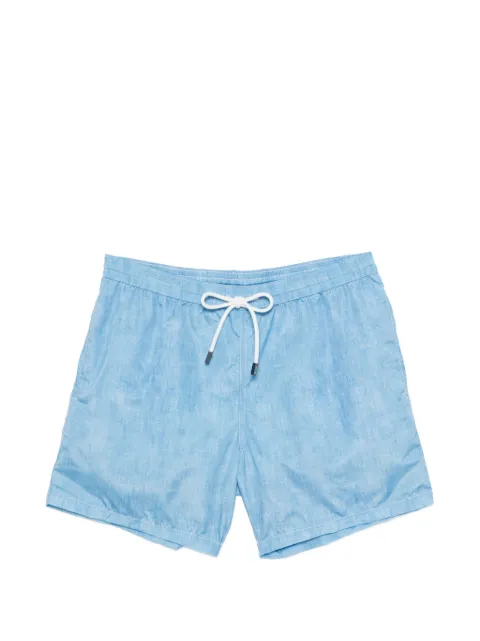 Barba floral-print drawstring swim shorts Blue 53621