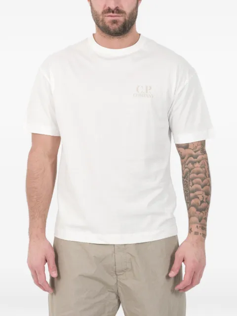 C.P. Company logo detail T-shirt White S086A