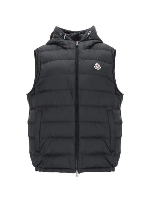Moncler hooded quilted jacket Black 1A00019597X2999