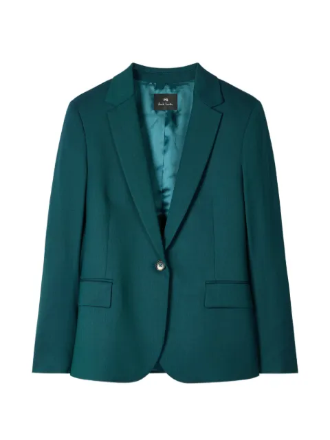 PS Paul Smith notched-lapels blazer Green W2R419JV31393