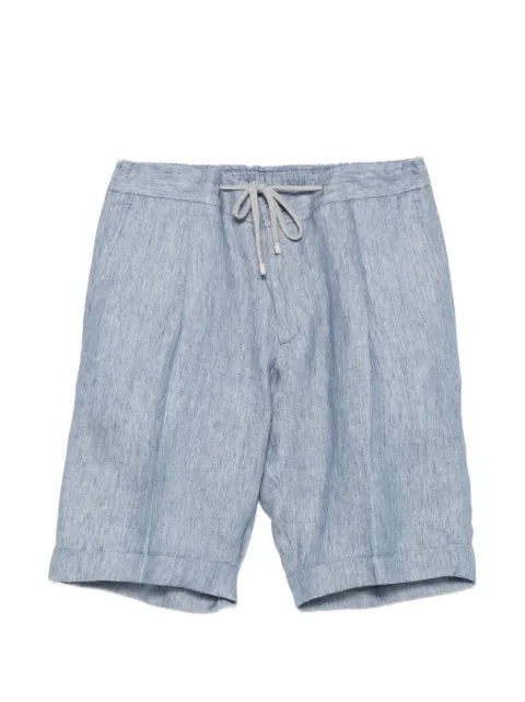 Barba Capri drawstring shorts Blue CAPRI53060
