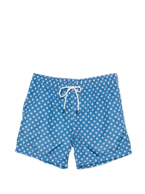 Barba floral-print swim shorts Blue 53629