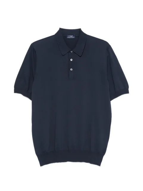 Barba short-sleeve polo shirt Blue 2181057500