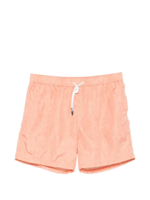 Barba drawstring-waist swim shorts Orange 53610