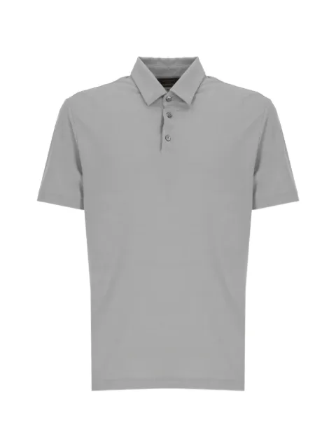 Zanone short-sleeve polo shirt Grey 815159ZG380Z1211