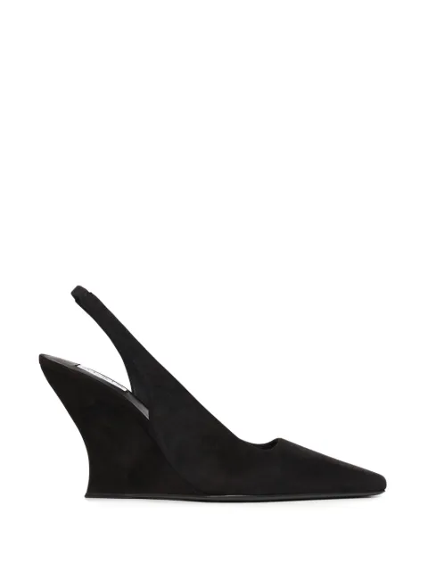 Alaïa Wave slingback pumps Black AA3G3002I117