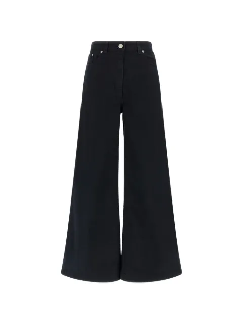 Nude Tilda flared-leg trousers Blue 1103E2646807