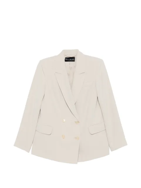 Pennyblack double-breasted pocket jacket Neutrals 2611041043200