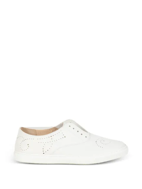 Fratelli Rossetti brogue detail trainers Neutrals 74709TANGOBIANCO
