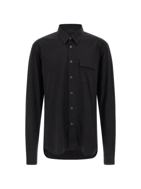 Kiton Buba snap-button shirt Black UMCBUBAK06R491300