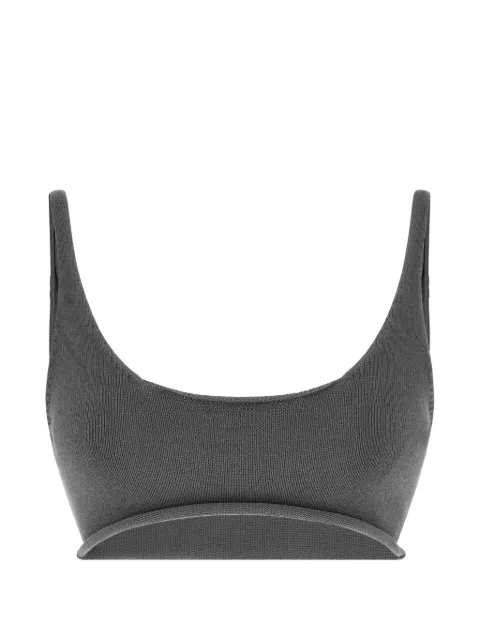 ENTIRE STUDIOS cropped top Grey ESSS26BS012520799