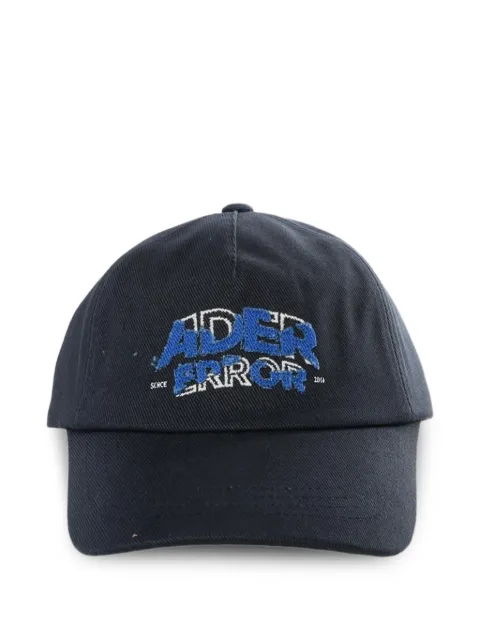 Ader Error logo-print hat Blue BN26FYHW0201