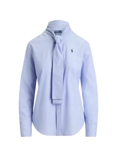 Polo Ralph Lauren logo-embroidered shirt Blue 211B17147001