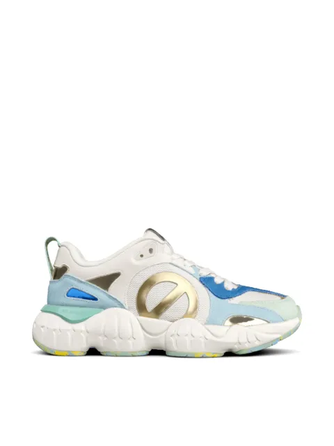 No Name cut-out detail sneakers White WKRAZEERUNNERDOVEMINTSKY