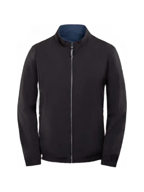 Moorer reversible zip bomber Blue MOUBO100265TEPA013V3884