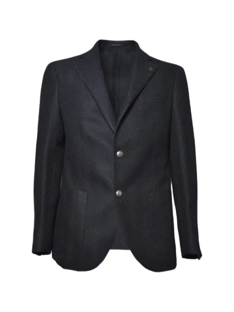 Gabriele Pasini herringbone-patterned blazer Blue 6224827233