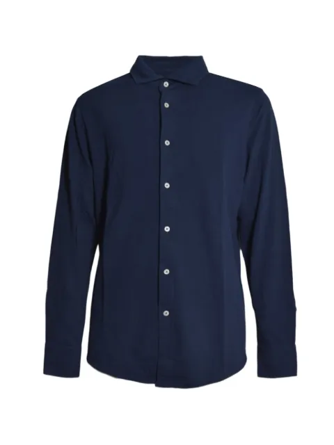 MC2 Saint Barth long-sleeve shirt Blue AMF0001