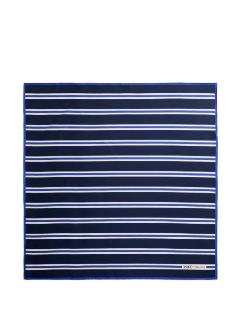 Polo Ralph Lauren striped silk bandana Blue 712B18723001