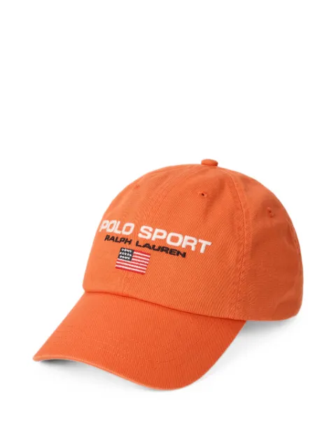 Polo Ralph Lauren Polo Sport cotton-twill cap Orange 710968730504