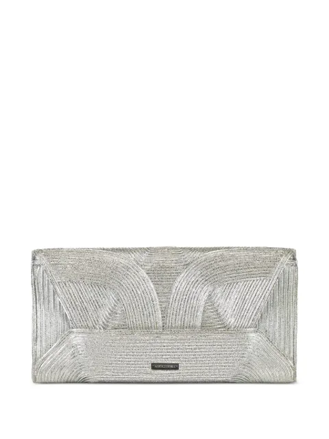 Aquazzura Vacanza clutch bag Silver VNZCLUC0LMPSVP