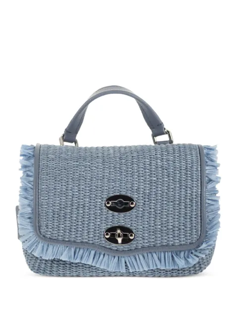 Zanellato baby Postina Vimini tote bag Blue 0708102030000B