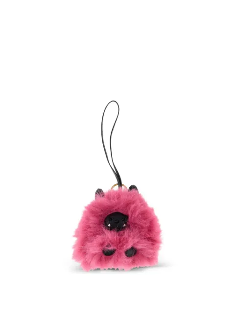 MCM Aren Marsdog bag charm Pink MXZGSTA15