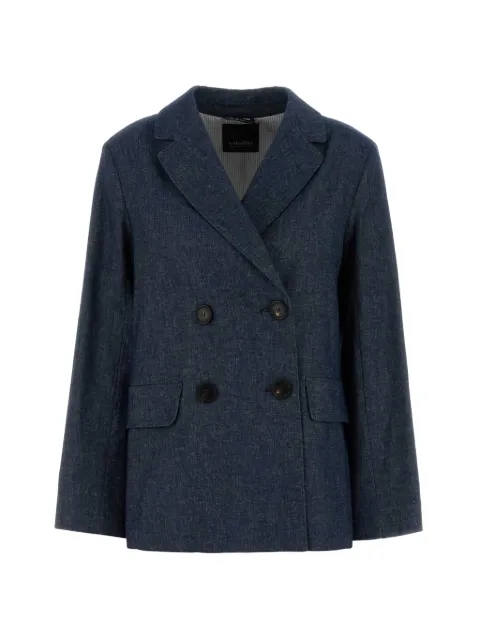 'S Max Mara double-breasted blazer Blue 2619041083600