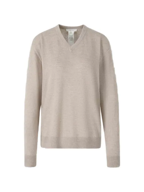 The Row Nian V-neck sweater Neutrals 10682Y986