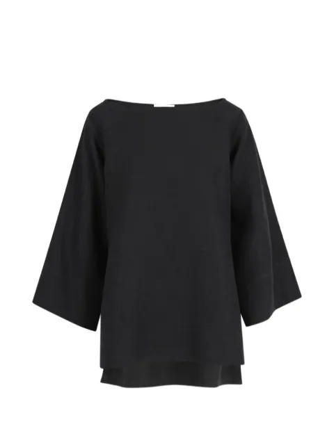 The Row flared sleeve blouse Black 10843W4357