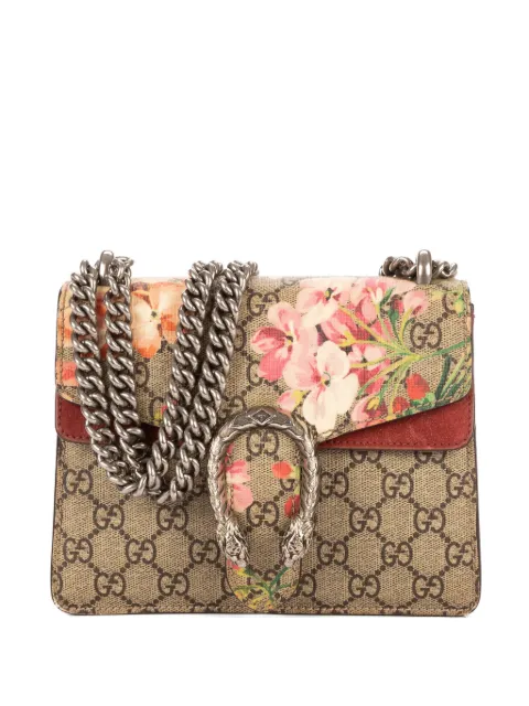 Gucci Pre-Owned Dionysus floral-print chain-strap shoulder bag Neutrals 421970520981