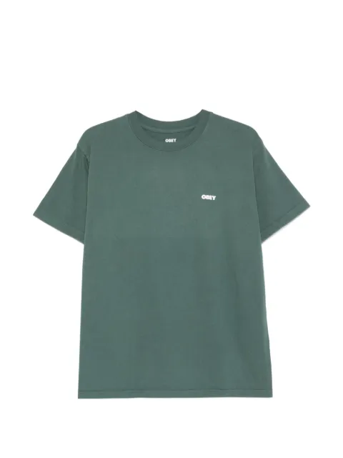 Obey logo T-shirt Green 167924099