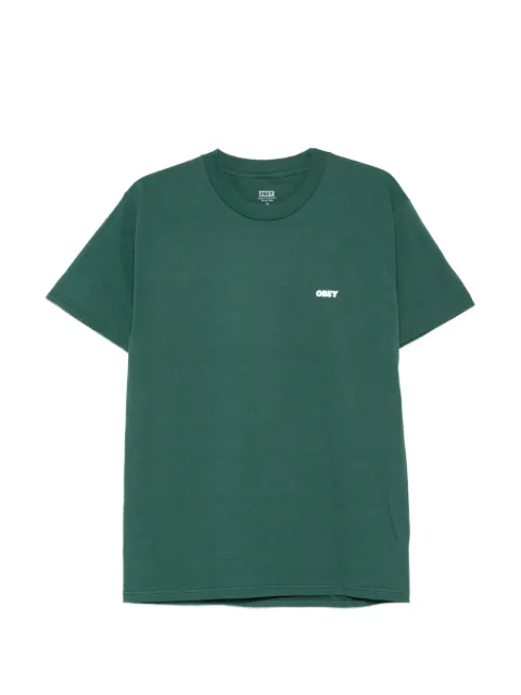 Obey crew-neck T-shirt Green 165264349
